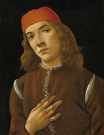 Portrait of a Young Man II Sandro Botticelli